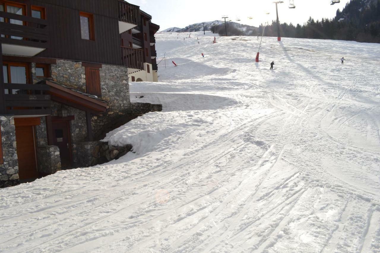 Valmorel Studio Skis Aux Pieds Екстериор снимка