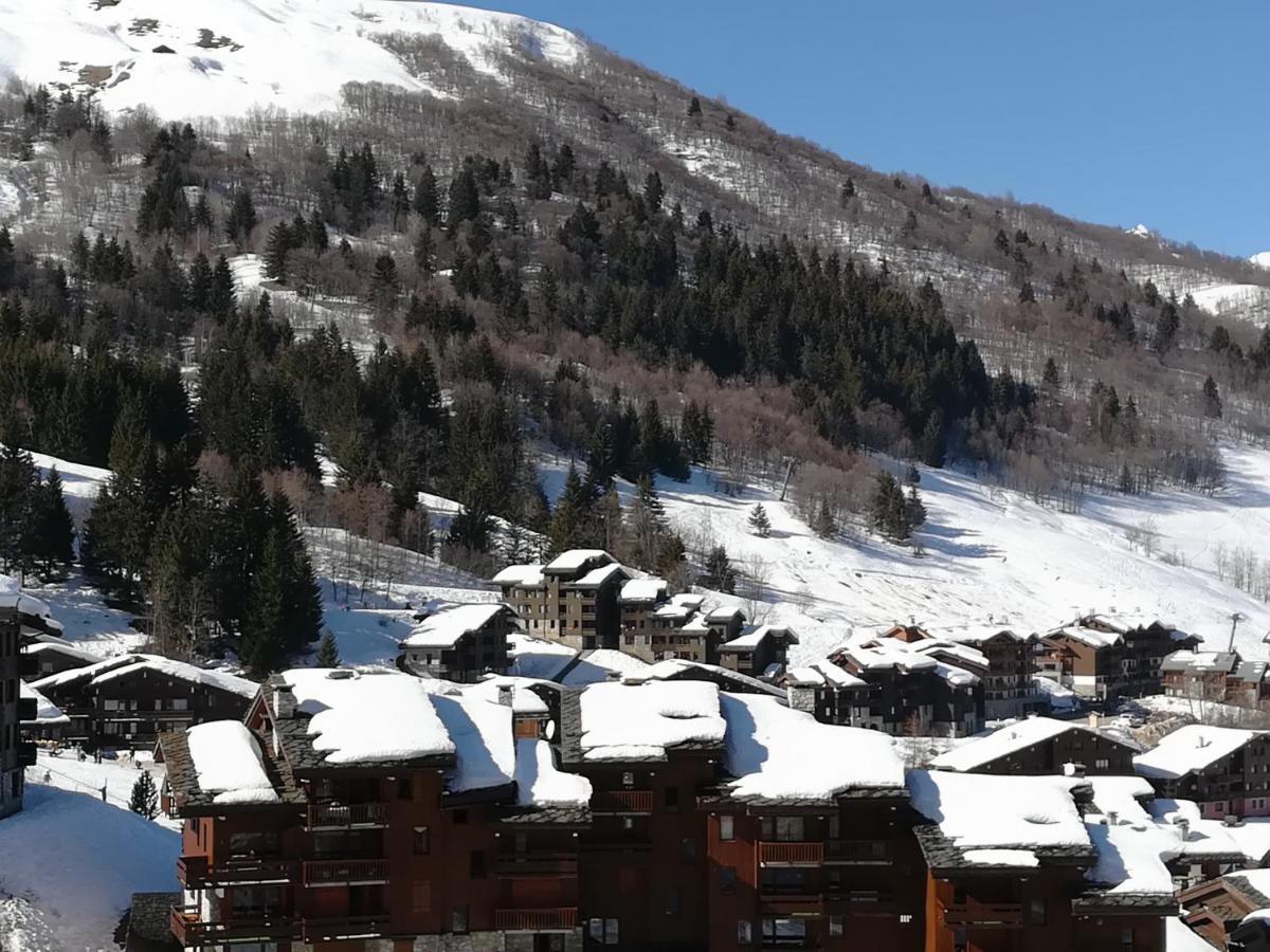 Valmorel Studio Skis Aux Pieds Екстериор снимка